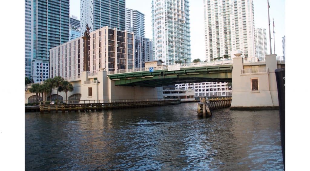 Brickell Avenue Bridge, Miami, Florida