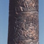 Bronze Column Detail